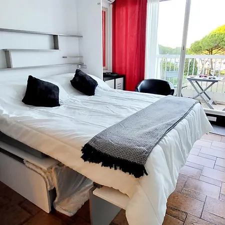 La Croisiere Vue Sur Les Bateaux Studio Climatise Parking Balcon Διαμέρισμα Le Grau-du-Roi