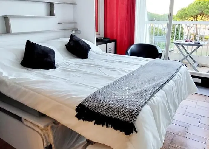 La Croisiere Vue Sur Les Bateaux Studio Climatise Parking Balcon Διαμέρισμα Le Grau-du-Roi